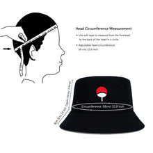 Load image into Gallery viewer, Naruto Uchiha Symbol Bucket Hat
