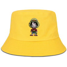 Load image into Gallery viewer, One Piece Luffy Bucket Hat
