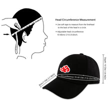 Load image into Gallery viewer, Naruto Akatsuki Red Cloud Baseball Cap
