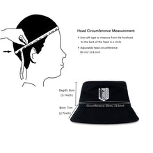 画像をギャラリービューアに読み込む, Attack on Titan Wings of Liberty Survey Corps Bucket Hat
