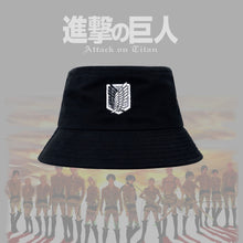 Load image into Gallery viewer, Attack on Titan Wings of Liberty Survey Corps Bucket Hat
