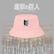 Load image into Gallery viewer, Attack on Titan Wings of Liberty Survey Corps Bucket Hat
