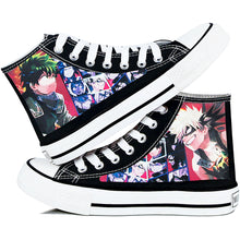 Lade das Bild in den Galerie-Viewer, My Hero Academia High Top Canvas Sneakers
