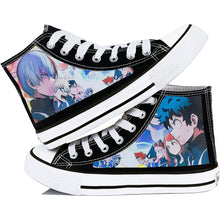 Lade das Bild in den Galerie-Viewer, My Hero Academia High Top Canvas Sneakers
