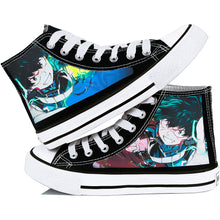 Lade das Bild in den Galerie-Viewer, My Hero Academia High Top Canvas Sneakers
