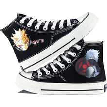 画像をギャラリービューアに読み込む, Naruto Lace-up Canvas Sneakers
